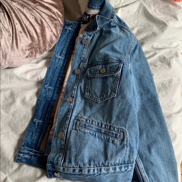 Gap denim jacket with lining - Picture 2 of 6